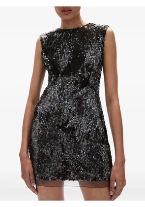Rachel Gilbert sequin-embellishment mini dress - Brown