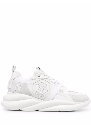 Philipp Plein chunky hurricane runner sneakers - White