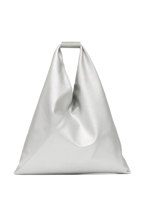 MM6 Maison Margiela Japanese triangular folded tote bag - Silver
