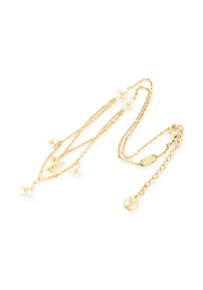 Louis Vuitton Pre-Owned 2023 Floragram necklace - Gold