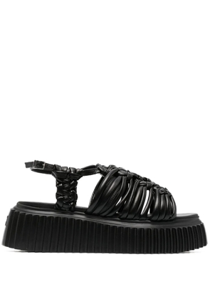 AGL Alice 65mm flatform sandals - Black