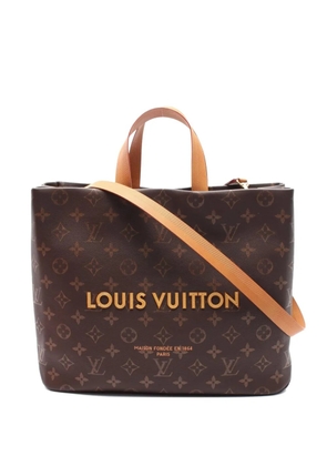Louis Vuitton Pre-Owned 2021 Shopper Tote MM handbag - Brown