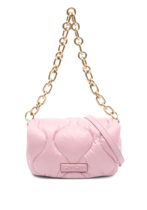 Miu Miu Pre-Owned 2010s padded shoulder bag - Pink