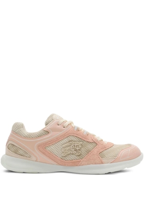 Burberry panelled sneakers - Pink