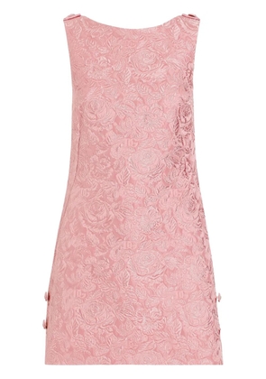 Dolce & Gabbana DNA brocade mini dress - Pink