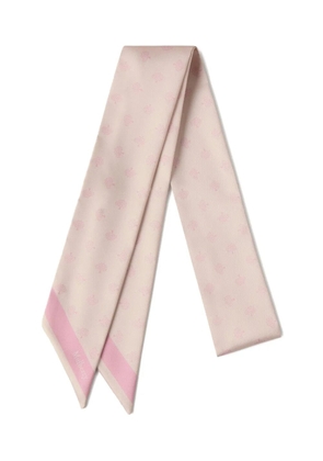 Mulberry tree-print scarf - Pink