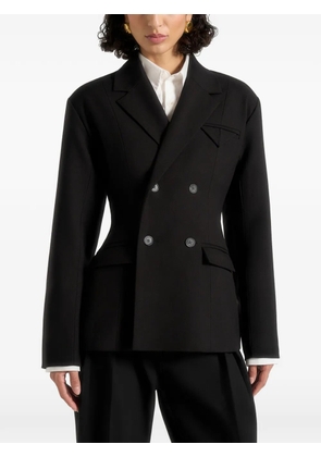 Manière De Voir Maia double-breasted blazer - Black