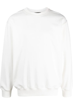 STYLAND x notRainProof crew-neck organic cotton sweatshirt - White
