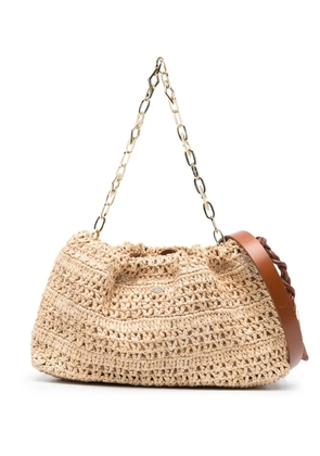 Ba&Sh June raffia tote bag - Neutrals