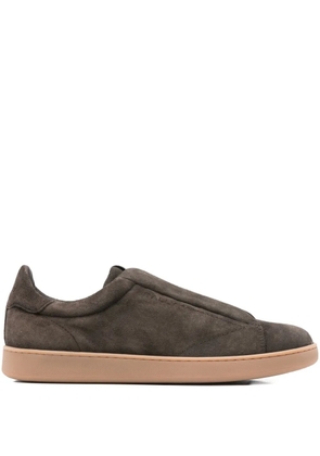 Bally suede sneakers - Brown