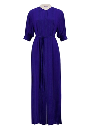 Zeus+Dione silk midi dress - Blue