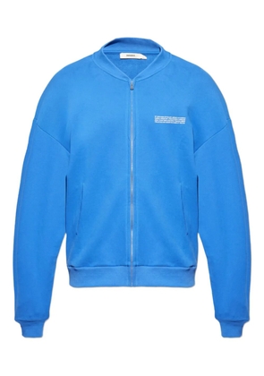 Pangaia zip-front bomber jacket - Blue