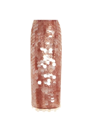 16Arlington Dia sequinned midi skirt - Pink