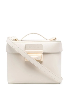 GIABORGHINI Doctor fastening-detail tote bag - Neutrals