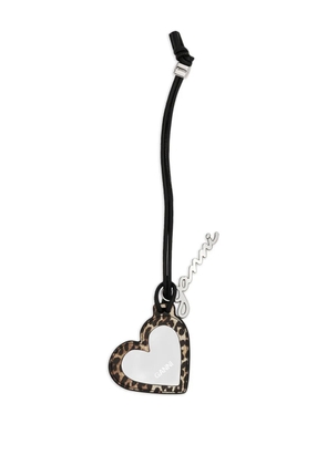 GANNI Bou Heart mirror - Brown
