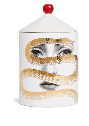 Fornasetti Se Poi scented candle (310g) - White