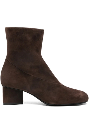 Vic Matie 50mm Chamois zip-up boots - Brown