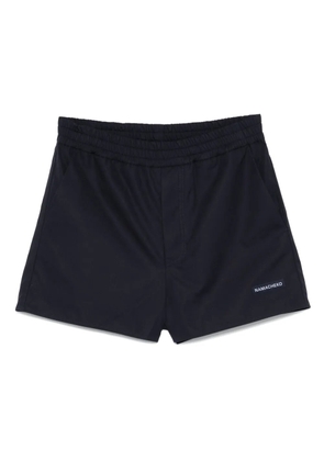 Namacheko logo-patch shorts - Blue