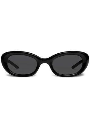 Gentle Monster Savage 01 oval-frame sunglasses - Black
