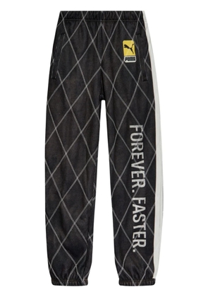PUMA x A$ap Rocky quilted track pants - Black