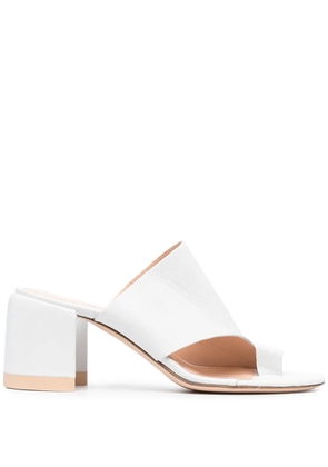 AGL Moon thong sandals - White