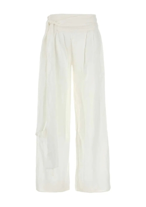 LOIS JEANS Sage wide-leg trousers - White