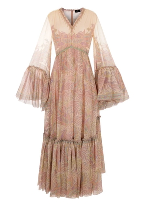 ETRO printed maxi dress - Pink