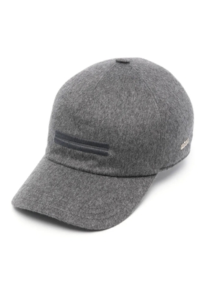 Zegna cashmere baseball cap - Grey