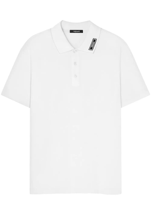 Versace 90s Logo polo shirt - White
