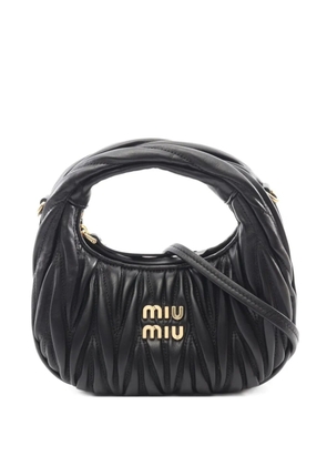 Miu Miu Pre-Owned 2020s matelassé handbag - Black