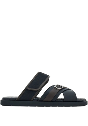 Ferragamo Gancini sandals - Black