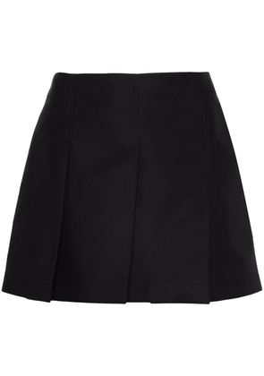 Marni pleated cotton skirt - Black