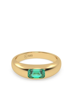 VEYNOU 14kt yellow gold Eden Oasis emerald ring