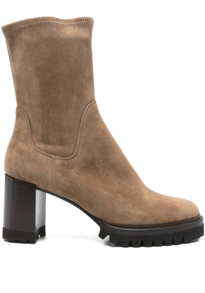 TRUMAN´S 90mm block-heel ankle boots - Brown