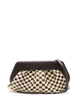 Themoirè Emera clutch bag - Brown