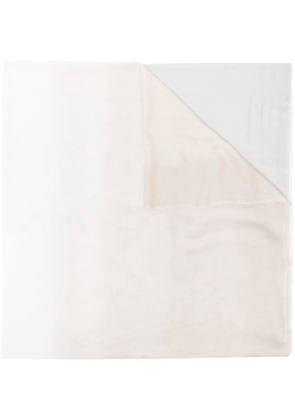Faliero Sarti gradient-effect detail scarf - Grey