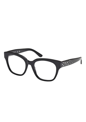 GUESS EYEWEAR crystal-embellished glasses - Black