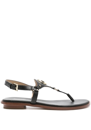 Michael Michael Kors Casey leather sandals - Black