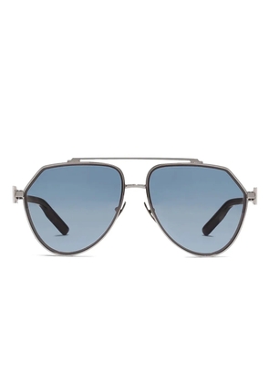 Dolce & Gabbana Eyewear pilot-frame sunglasses - Silver