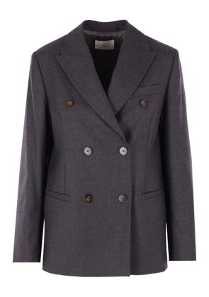 Montedoro double-breasted peaked-lapels blazer - Grey