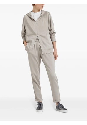 Brunello Cucinelli Monili-chain detail T-shirt - White