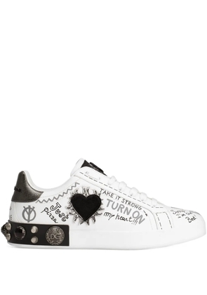 Dolce & Gabbana Portofino sneakers - White