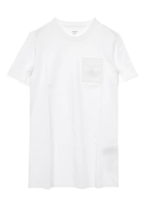 Hermès Pre-Owned 2020s round-neck mini dress - White