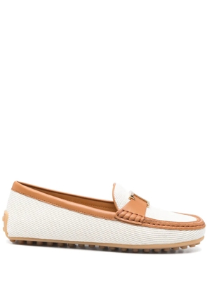 Tod's City Gommino loafers - White