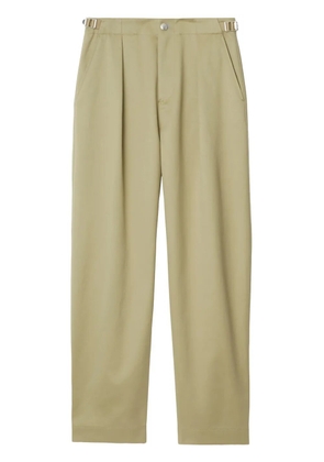 Burberry straight-leg cotton trousers - Neutrals