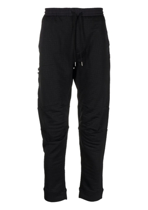 Maharishi drawstring-fastening track pants - Black