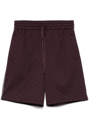 Gucci GG Supreme-jacquard shorts - Red