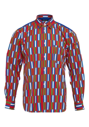 Comme des Garçons Homme Deux patterned shirt - Red