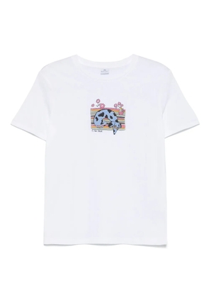 PS Paul Smith Dog Hug T-shirt - White