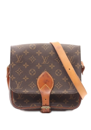 Louis Vuitton Pre-Owned 1990 Monogram Cartesier MM shoulder bag - Brown